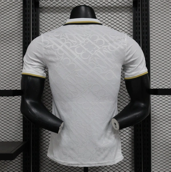 Real Madrid White/Gold Kit Player Version Jersey 2024/25 - S