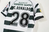 Sporting CP Jersey Custom Home Soccer Jersey 2001 - 2XL