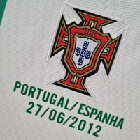 Portugal Jersey Custom Away Soccer Jersey 2012 - M