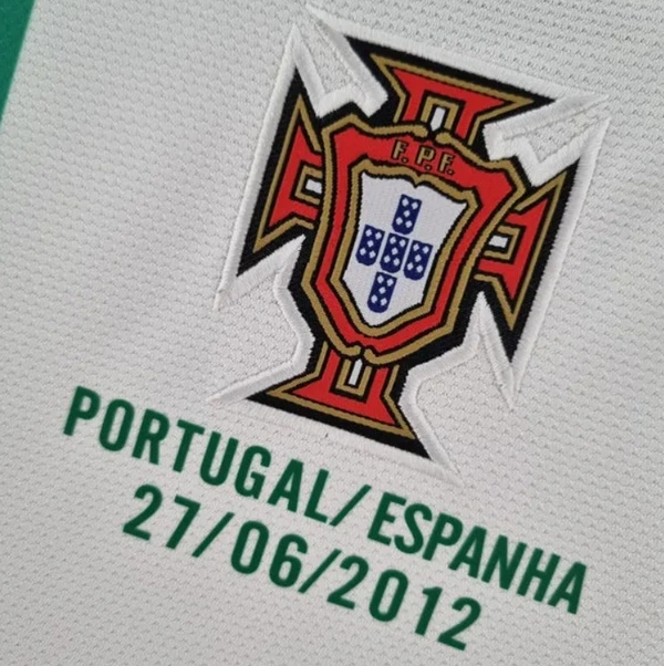Portugal Jersey Custom Away Soccer Jersey 2012 - M