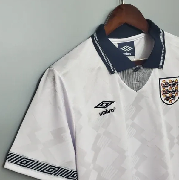 England 1990 Home Retro Jersey - S