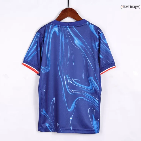 Chelsea Home Kids Soccer Jerseys Kit 2024/25 - 16:3yrs