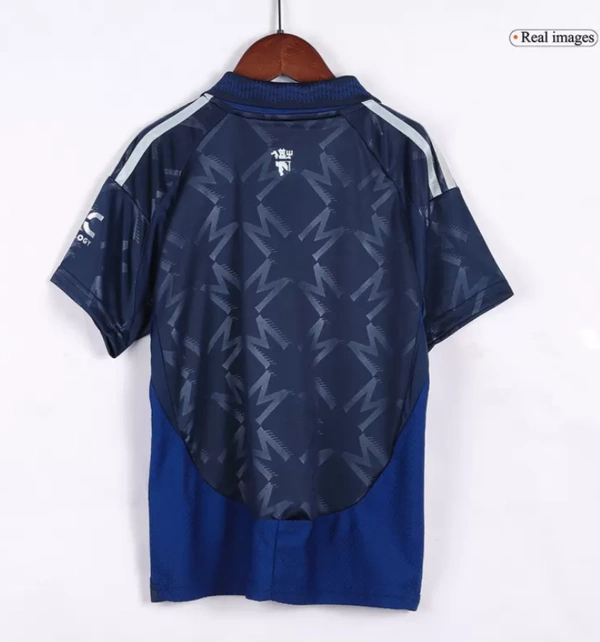 Manchester United Away Kids Soccer Jerseys Kit 2024/25 - 22:8yrs