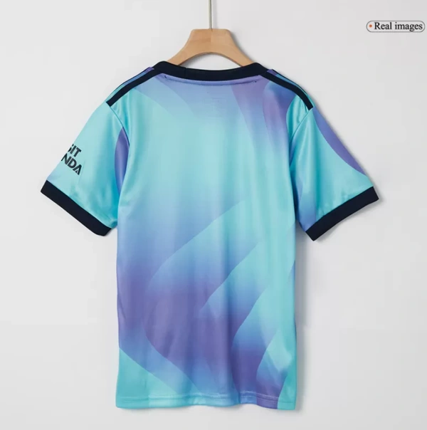 Arsenal Third Kids Soccer Jerseys Kit 2024/25 - 22:8yrs