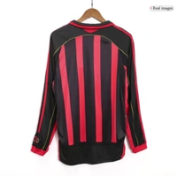 AC Milan Home Retro Jersey Long Sleeve 2006/07 - S