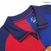 Barcelona Retro Jersey Home Soccer Shirt 1999/00 - S