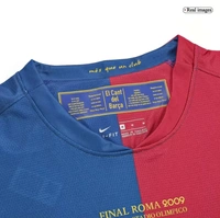 Barcelona Retro Jersey Home Long Sleeve Soccer Shirt 2008/09 - M
