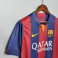 Barcelona Retro Jersey Home Soccer Shirt 2014/15 - 2XL