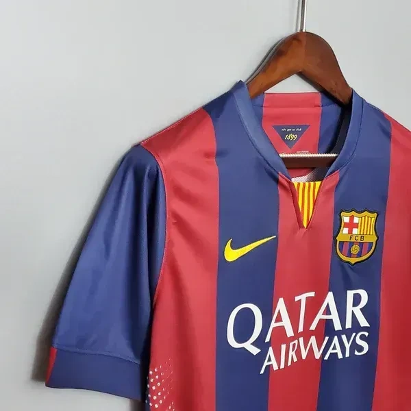 Barcelona Retro Jersey Home Soccer Shirt 2014/15 - 2XL
