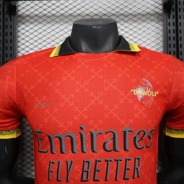 AC Milan Fourth Player Version Solid Jersey 2024/25 - 2XL