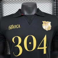 Barca 304 Lamine Yamal Black Player Version Jersey 2024-2025 - M