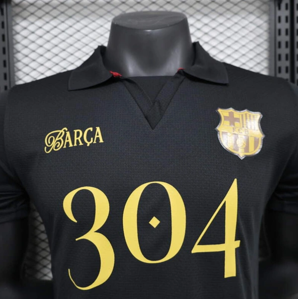 Barca 304 Lamine Yamal Black Player Version Jersey 2024-2025 - M