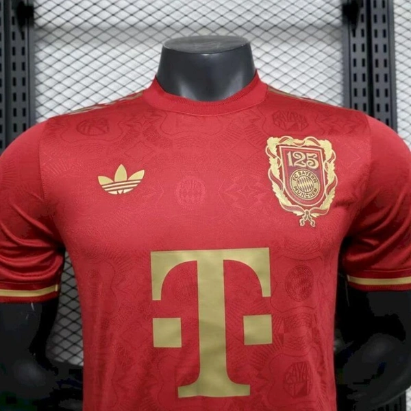 Bayern Munich 125th Anniversary Player Version Solid Jersey 25/26 - S