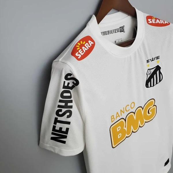 Santos Home 2011-12 Retro Soccer Solid Jersey - L