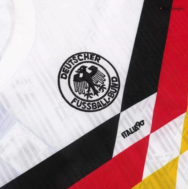 Germany Jersey Custom Home Soccer Jersey 1990 - S