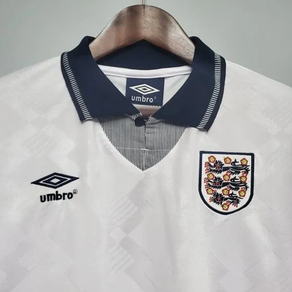 England 1990 Home Retro Jersey - S