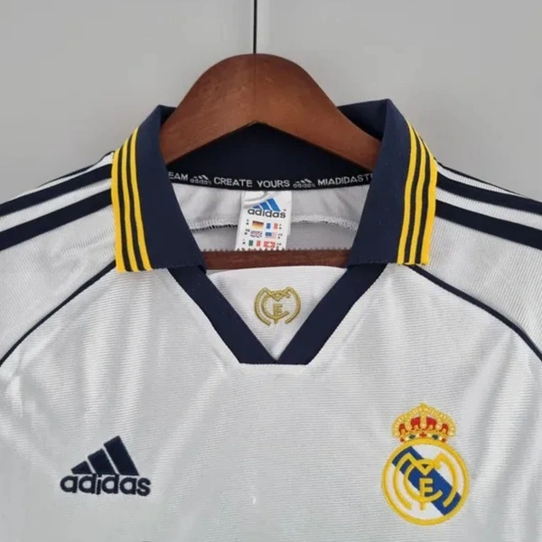 Real Madrid Retro Jersey Home Soccer Shirt 1998/00 - 2XL