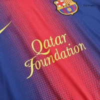 Barcelona Retro Jersey Home Soccer Shirt 2012/13 - L