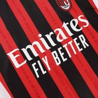 Customized AC Milan Home Soccer Jersey 24-25 - M