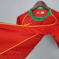 Portugal 2004 Final Home Retro Jersey - 2XL