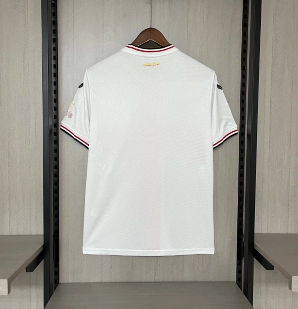 Bayer 04 Leverkusen 2024/25 ~ White Soccer Solid Jersey - 2XL