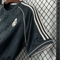 Madrid Black Solid Jersey 24/25 - L