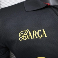 Barca 304 Lamine Yamal Black Player Version Jersey 2024-2025 - M