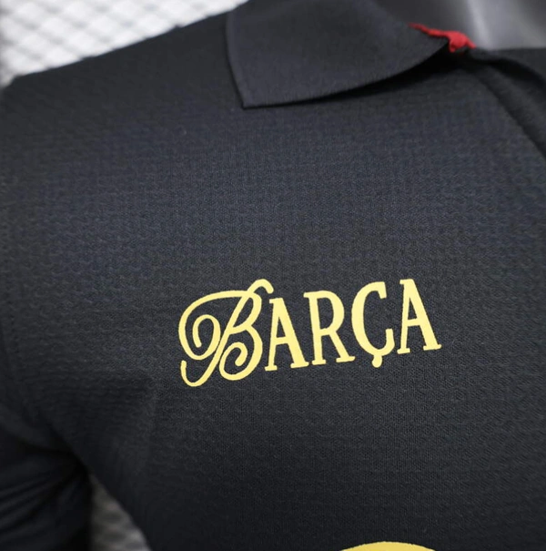 Barca 304 Lamine Yamal Black Player Version Jersey 2024-2025 - M