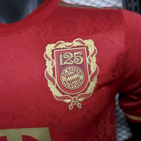 Bayern Munich 125th Anniversary Player Version Solid Jersey 25/26 - S