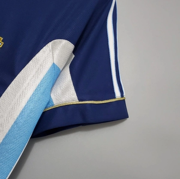 Argentna Away 1998 Retro Soccer Solid Jersey - XL