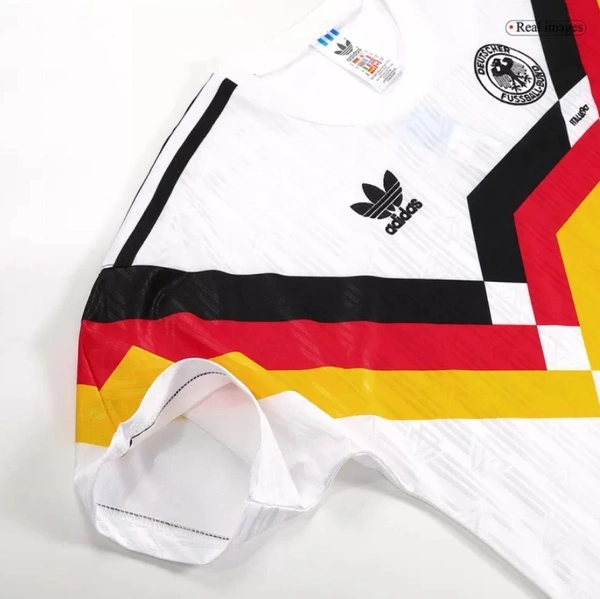 Germany Jersey Custom Home Soccer Jersey 1990 - S