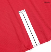 Manchester United Home Retro Jersey 2007/08 Half Sleeve - S