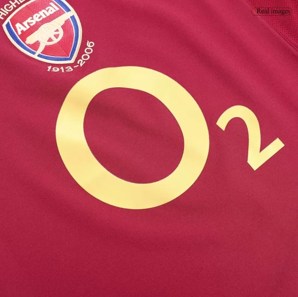 Arsenal Retro Jersey Home Soccer Shirt 2005/06 - M