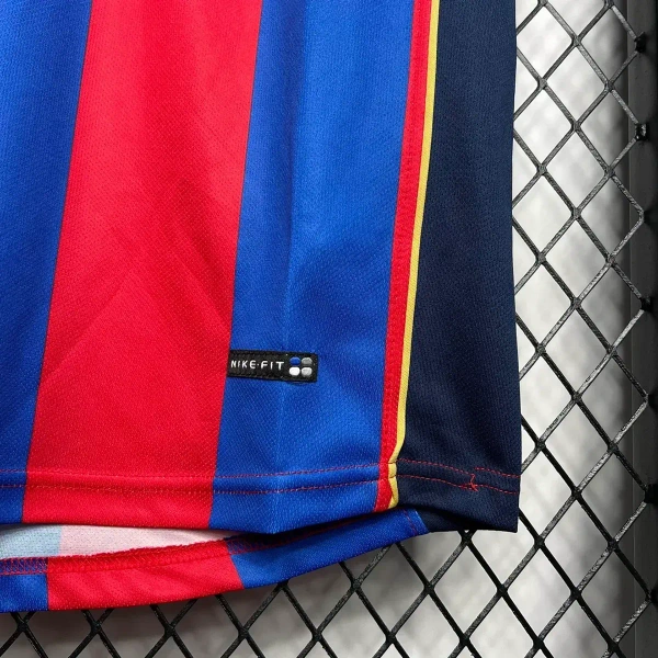 Barca 2004/05 Home Soccer Solid Retro Jersey - S