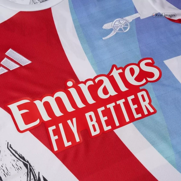 Arsenal Pre-Match Soccer Solid Jersey 2024/25 - M