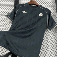 Madrid Black Solid Jersey 24/25 - L