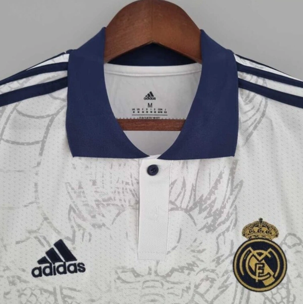 Real Madrid Chinese Dragon White Solid Jersey 2022/2023 - S