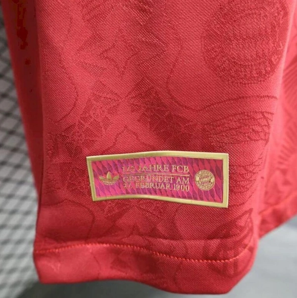 Bayern Munich 125th Anniversary Player Version Solid Jersey 25/26 - S