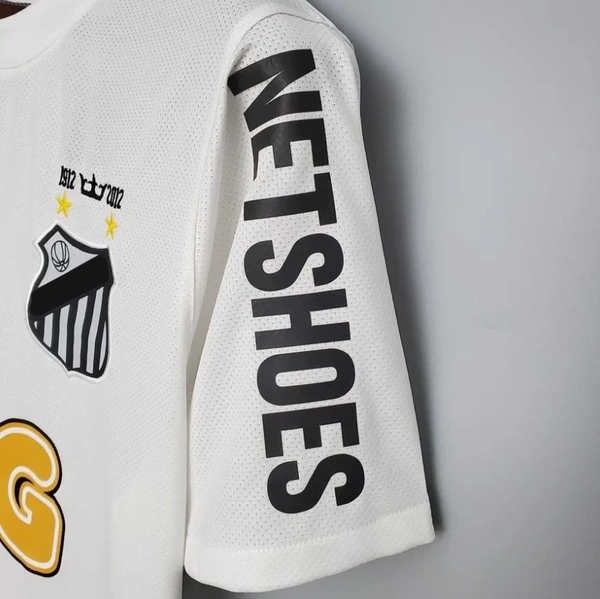 Santos Home 2011-12 Retro Soccer Solid Jersey - L