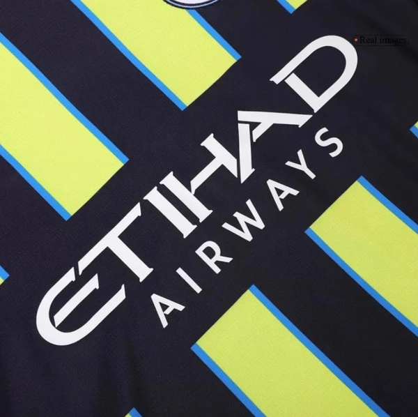Manchester City Away Soccer Jersey 2024/25 - S