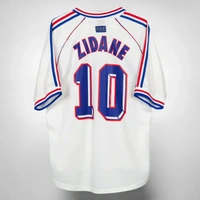 France Jersey Custom Away Soccer Jersey 1998 - L