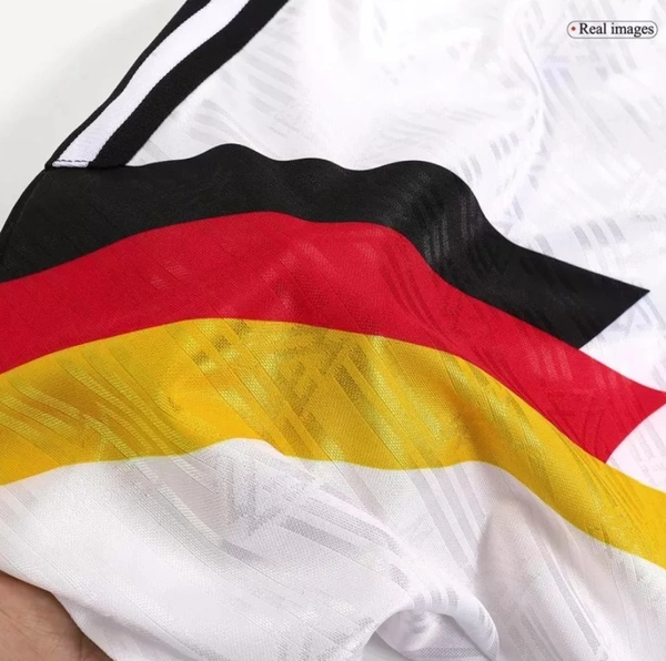 Germany Jersey Custom Home Soccer Jersey 1990 - S