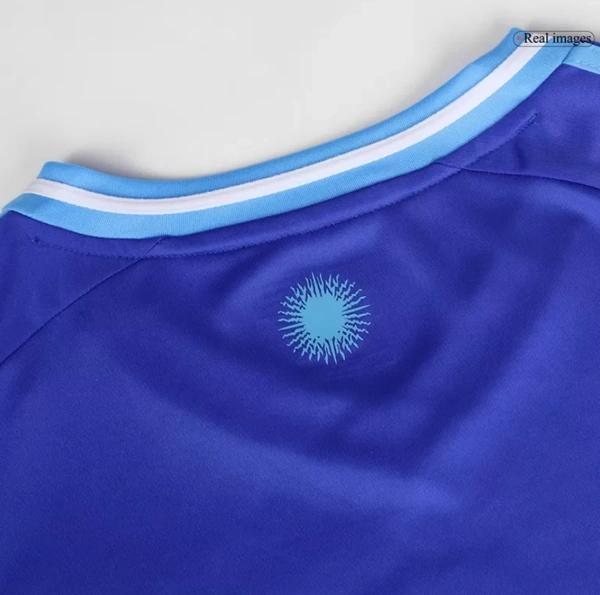 Argentina Away L.Martinez Football Solid Jersey 2024 - L