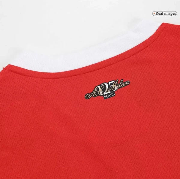 Customized AC Milan Home Soccer Jersey 24-25 - XL