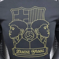 Barca 304 Lamine Yamal Black Player Version Jersey 2024-2025 - M