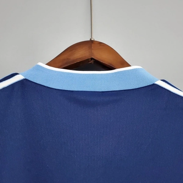 Argentna Away 1998 Retro Soccer Solid Jersey - XL