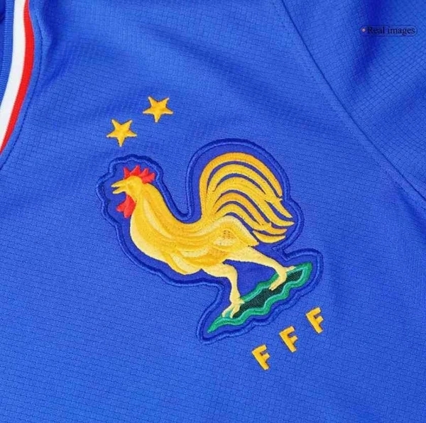 Customized France Home Solid Jersey 24-25 - XL