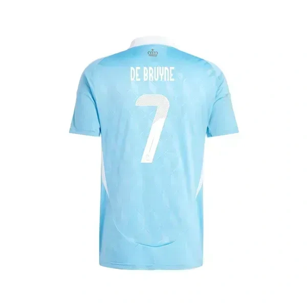 De Bruyne #7 Belgium Away Soccer Jersey 2024 - XL