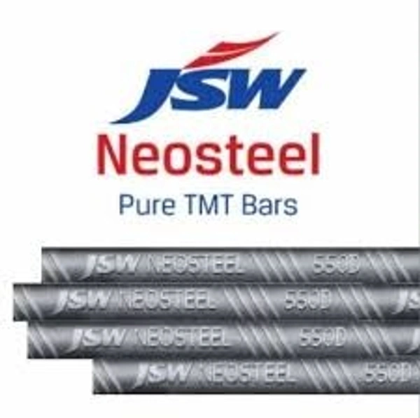 JSW TMT ROD 12mm - 12mm, Gray, 550