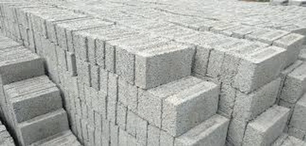 PNJ Solid Blocks - 16*8*4 - 4", Gray, A1